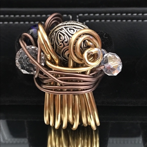 UNIQUE HEAVY METAL RING - Picture 5 of 8